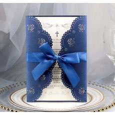 Thank You Card Laser Invitation Rose Card Business Invitation Wedding Supplies Wholesale